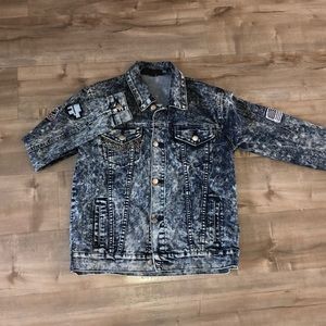 Acid Washed Denim Jacket